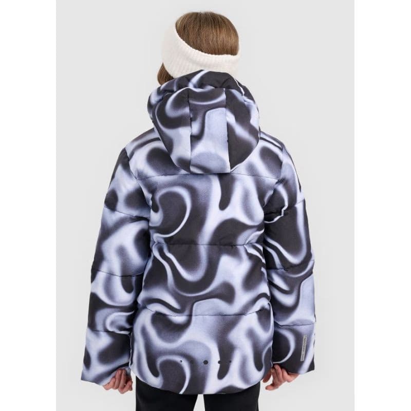 Dievčenská lyžiarska bunda 4F JUNIOR TECHNICAL JACKET F0826-4FJWAW25TTJAF0826-91A-MULTICOLOUR 1 ALLOVER 3
