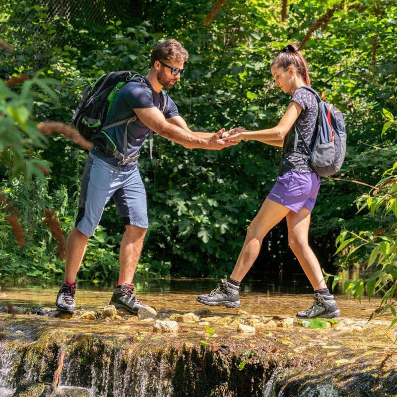 Dámska vysoká turistická obuv TREZETA Argo Ws Wp, Grey Lime 5