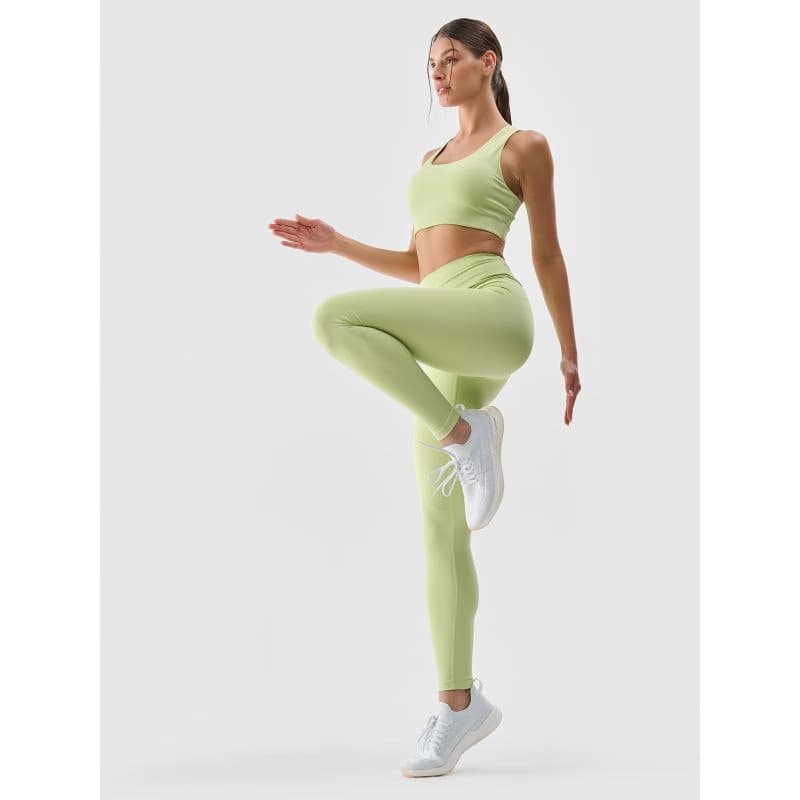 Dámske legíny 4F TIGHTS FNK F306-42S-LIGHT GREEN 4