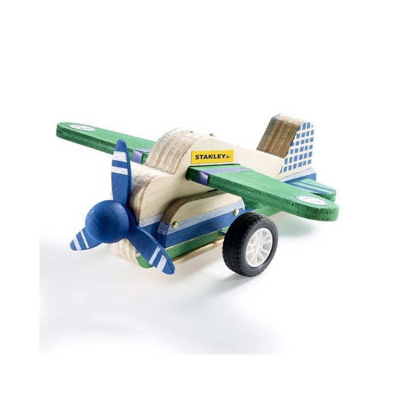Stanley Jr. JK029-SY Stavebnice, lietadlo, drevo 1