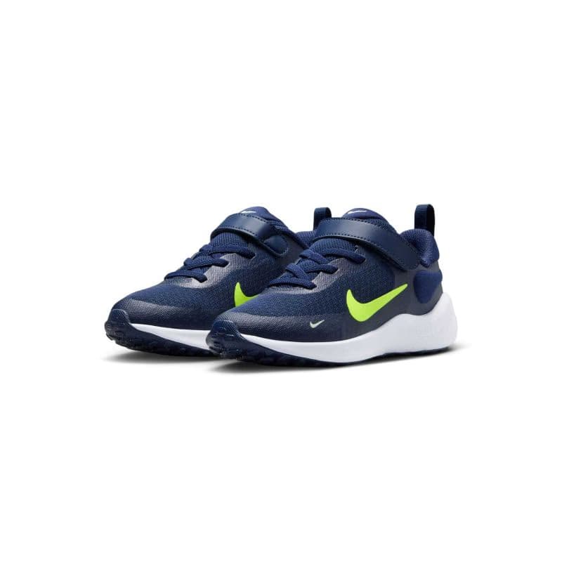 Chlapčenská športová obuv (tréningová) NIKE Revolution 7 K midnight navy volt tint white 5