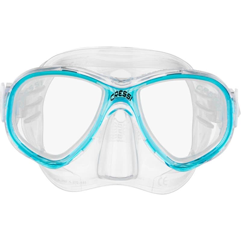 Potápačská maska CRESSI PERLA JR MASK CLEAR AQUAMARINE 2
