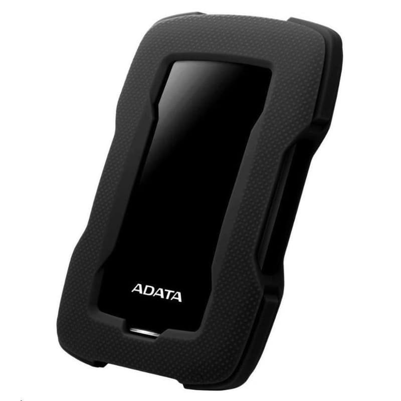 ADATA Externý HDD 2TB 2,5" USB 3.1 HD330, BLACK COLOR BOX, čierny (gumový, nárazu odolný) 1