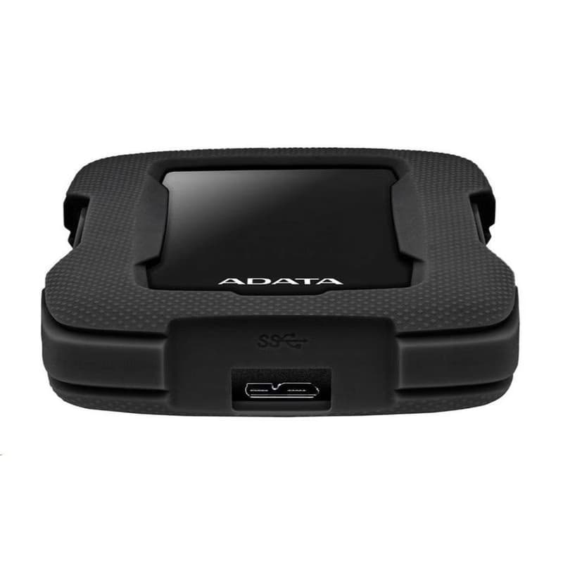 ADATA Externý HDD 2TB 2,5" USB 3.1 HD330, BLACK COLOR BOX, čierny (gumový, nárazu odolný) 2