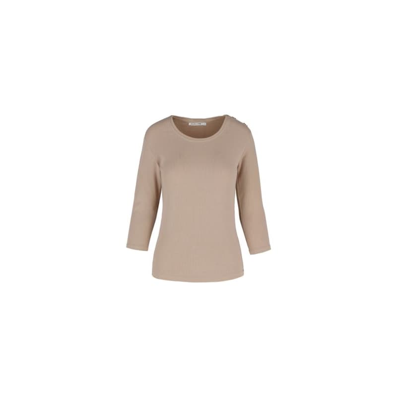 Dámske tričko s dlhým rukávom VOLCANO KATI-102-BEIGE 1