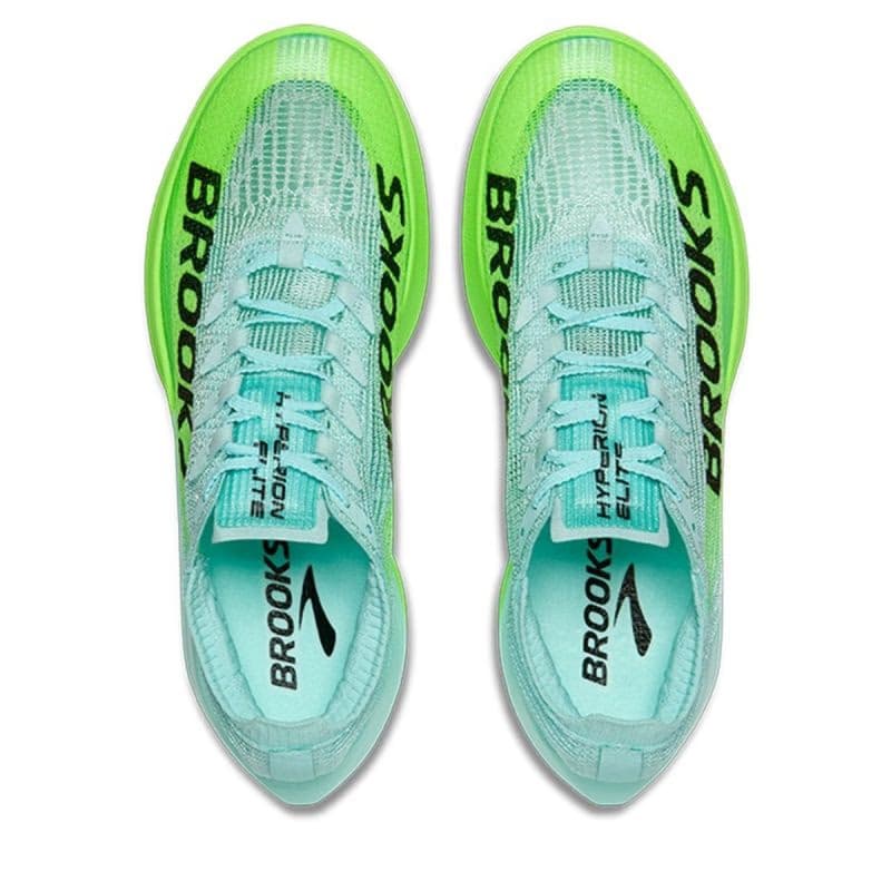 Pánska bežecká obuv BROOKS Hyperion Elite 5 M limpet black green gecko 5