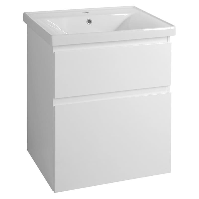 AQUALINE - ALTAIR umývadlová skrinka 61,5x72,5x45cm, biela AI265 1