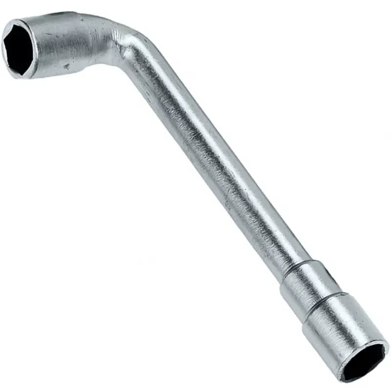 Kľúč, nástrčný zahnutý, dvojhlavý, 10 mm, Drel 1
