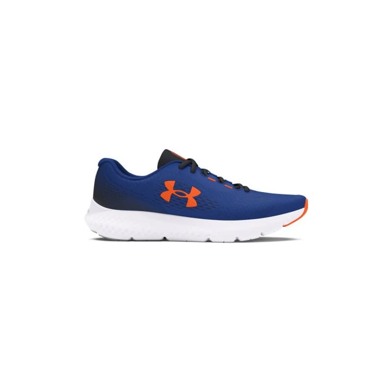 Chlapčenská športová obuv (tréningová) UNDER ARMOUR UA BGS Charged Rogue 4 tech blue black orange blast 1