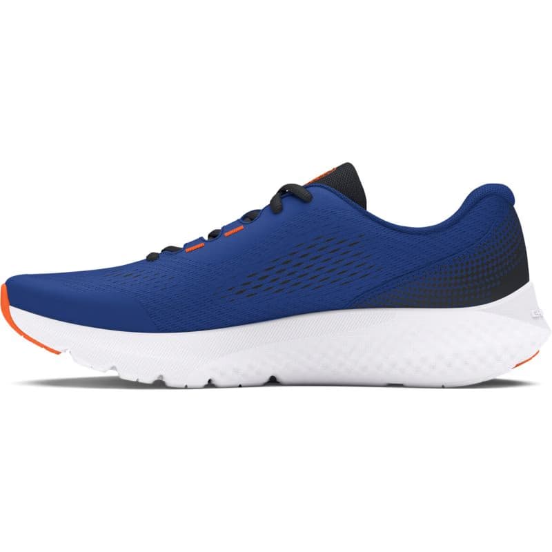 Chlapčenská športová obuv (tréningová) UNDER ARMOUR UA BGS Charged Rogue 4 tech blue black orange blast 2