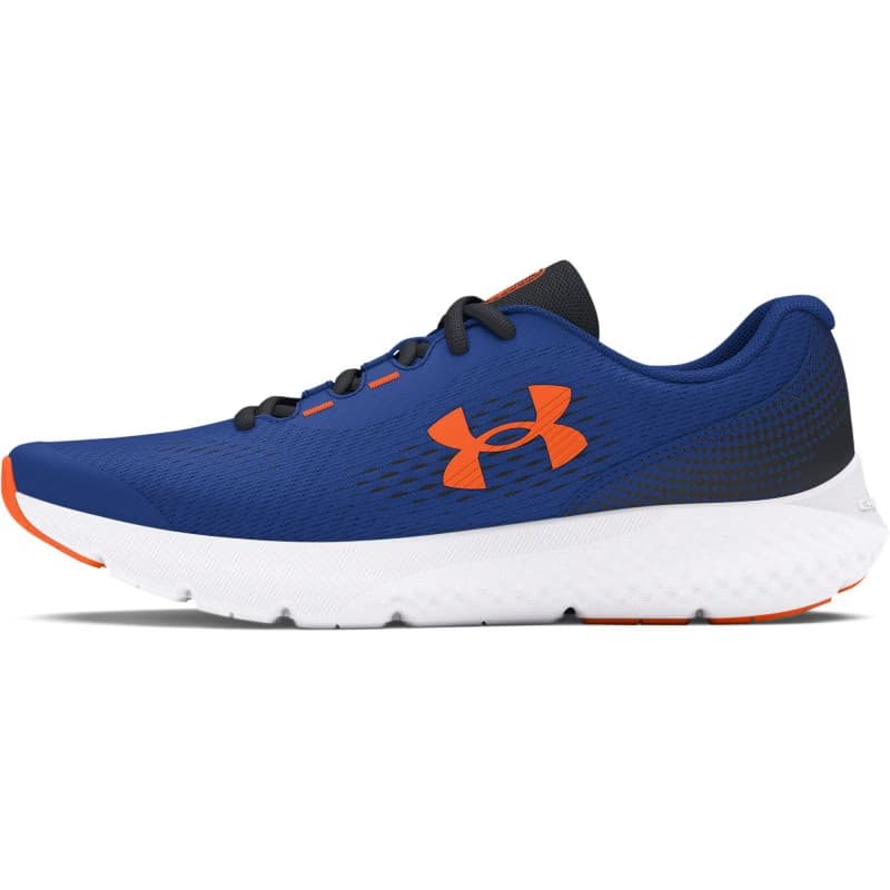 Chlapčenská športová obuv (tréningová) UNDER ARMOUR UA BGS Charged Rogue 4 tech blue black orange blast 3