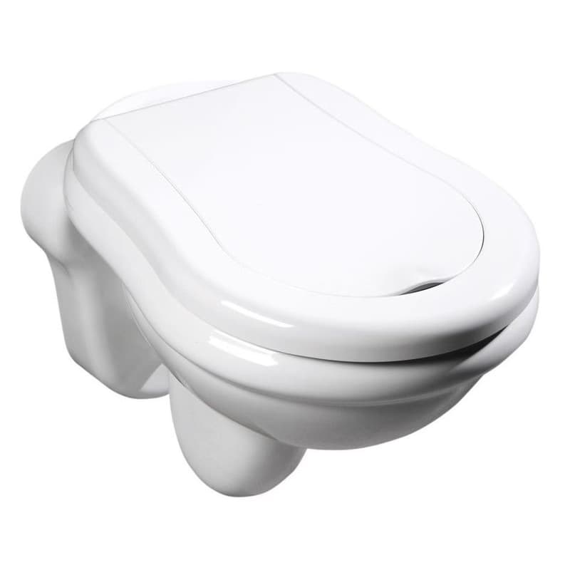 KERASAN - RETRO závesná WC misa, 38x52cm, biela 101501