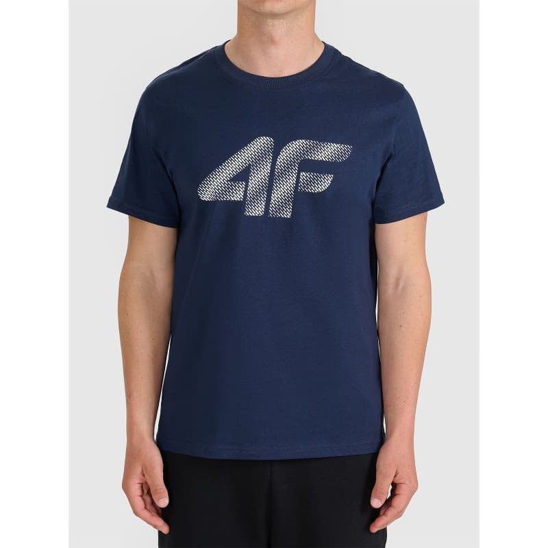 Pánske tričko s krátkym rukávom 4F TSHIRT M3342-31S-NAVY 3