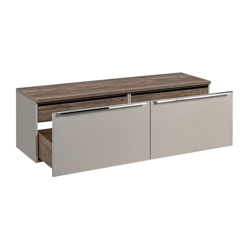 ArtCom Kúpeľňová skrinka s doskou SANTA Fe Taupe D160/1 | 160 cm 2