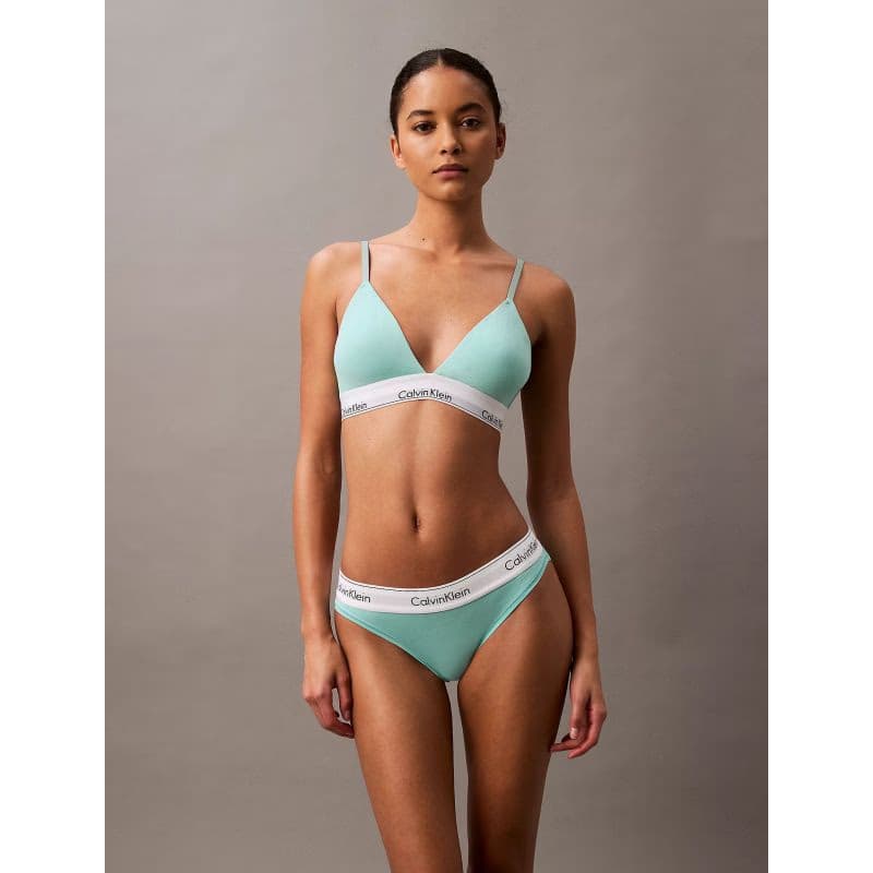 Dámska podprsenka CALVIN KLEIN LIGHTLY LINED TRIANGLE-Beau Blue 2