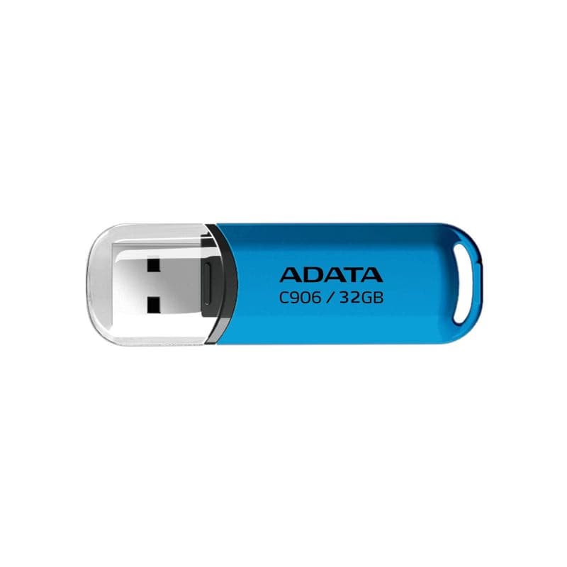 ADATA Flash Disk 32GB C906, USB 2.0, modrá 1