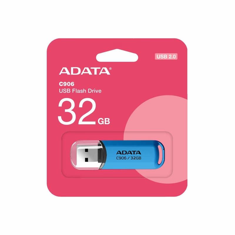 ADATA Flash Disk 32GB C906, USB 2.0, modrá 2