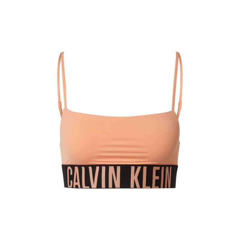 Dámska podprsenka CALVIN KLEIN UNLINED BRALETTE-Papaya Punch