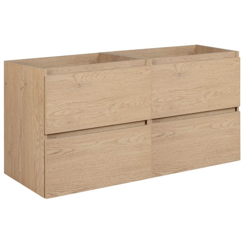 Elvisia Skrinka pod umývadlo s doskou SIMPLE Light oak D120/1 | 120 cm 3