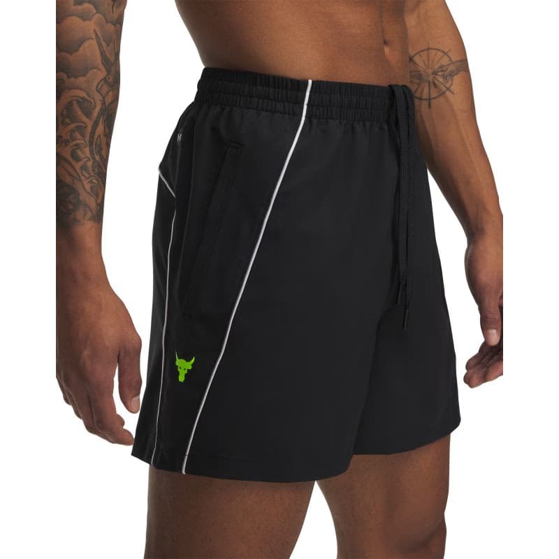 Pánske teplákové kraťasy UNDER ARMOUR PROJECT ROCK Short-BLK 2