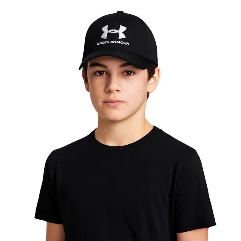 Chlapčenská šiltovka UNDER ARMOUR ESSENTIAL LOW LOCKUP ADJ-BLK 3