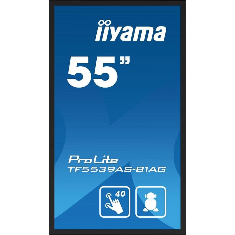 55" iiyama TF5539AS-B1AG: IPS, 4K, Android 2