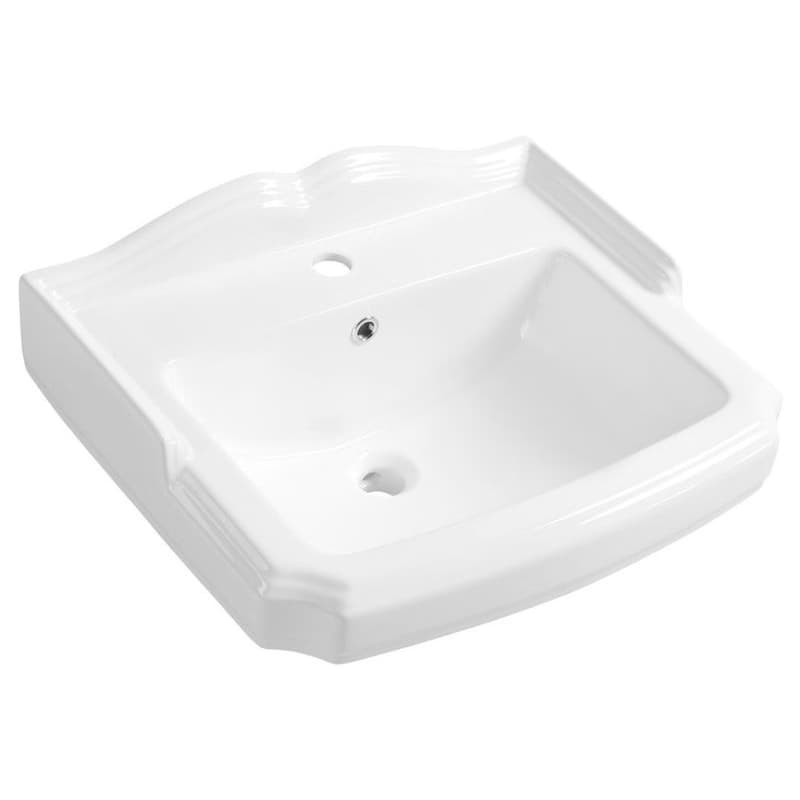 AQUALINE - ANTIK keramické umývadlo, 58x47cm, biela AK102 1