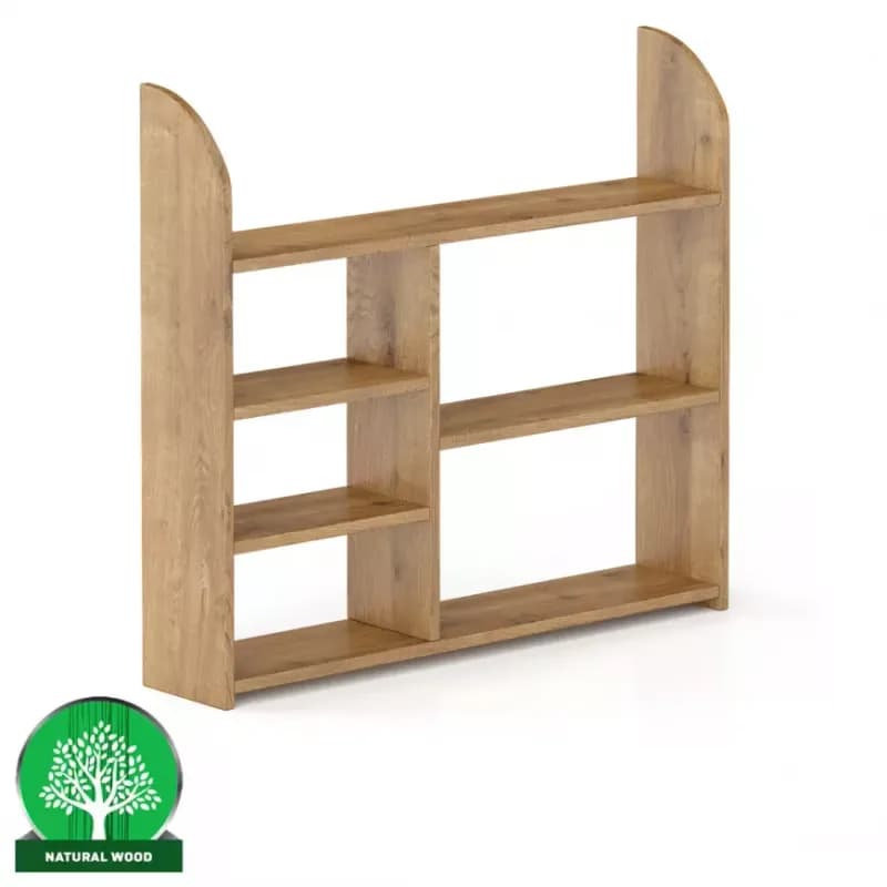 Polička borovica PK107-100x90x20 dub 1