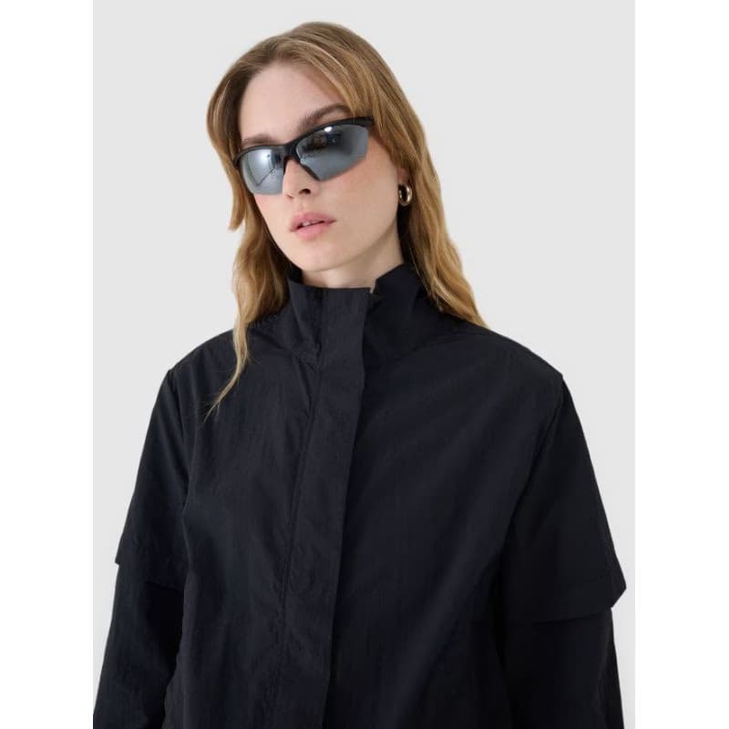 Dámska bunda 4F JACKET-WSS25TJACF190-20S-DEEP BLACK 2