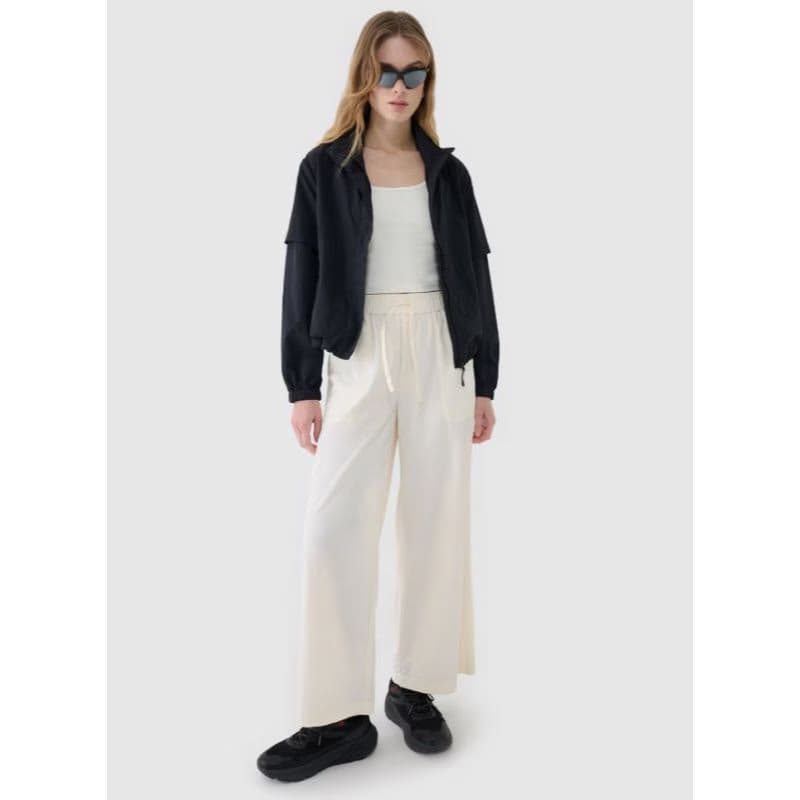 Dámska bunda 4F JACKET-WSS25TJACF190-20S-DEEP BLACK 5