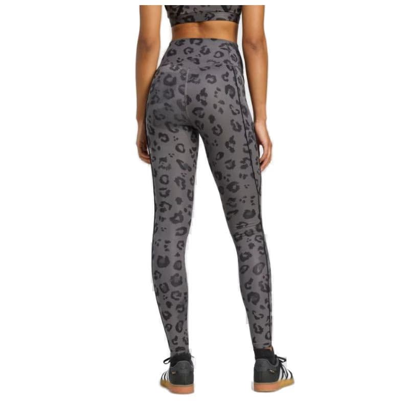 Dámske legíny ADIDAS OPT ESS 1 1 AOP GREY FIVE PRINT 2