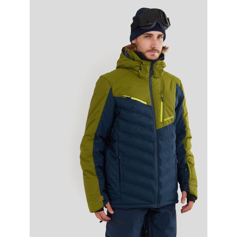 Pánska lyžiarska bunda FUNDANGO Willow Padded Jacket-565-moss 2