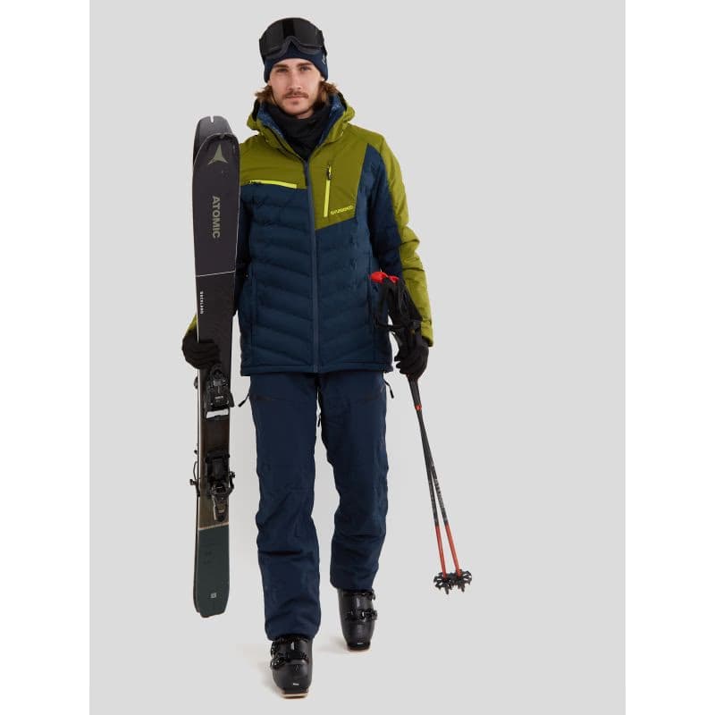 Pánska lyžiarska bunda FUNDANGO Willow Padded Jacket-565-moss 5