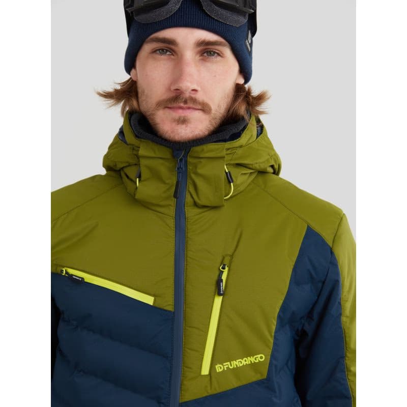 Pánska lyžiarska bunda FUNDANGO Willow Padded Jacket-565-moss 6