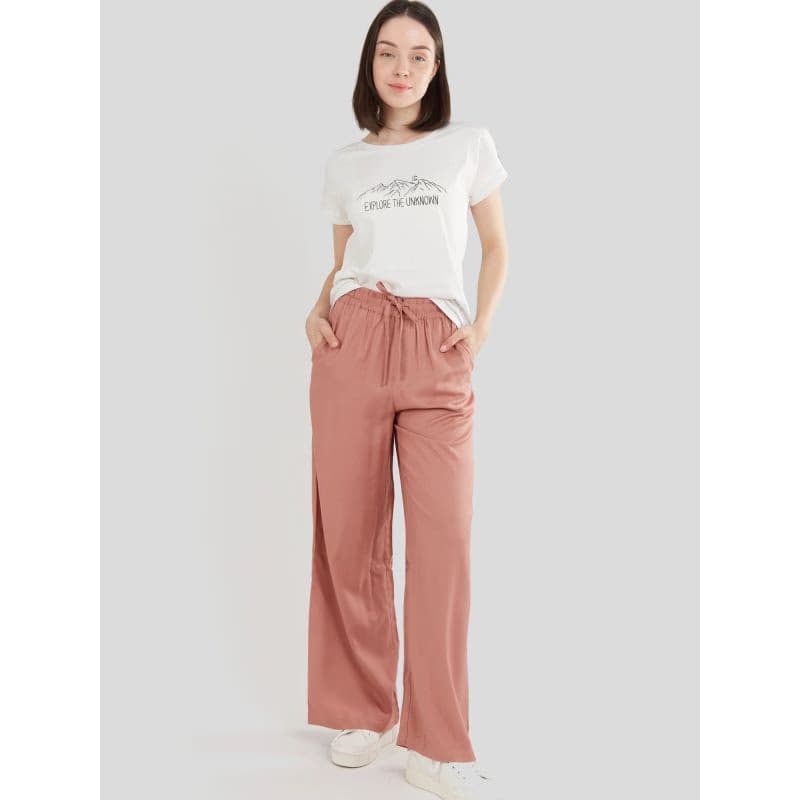 Dámske nohavice FUNDANGO Poppy Pants-385-mauve 5