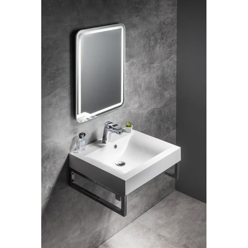 SAPHO - Zrkadlo NYX s LED osvetlením 50x70cm NY050 5