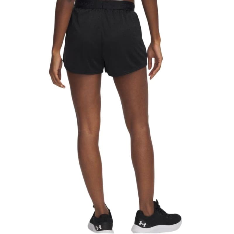 Dámske tréningové kraťasy UNDER ARMOUR Tech Play Up Shine Shorts-BLK 2