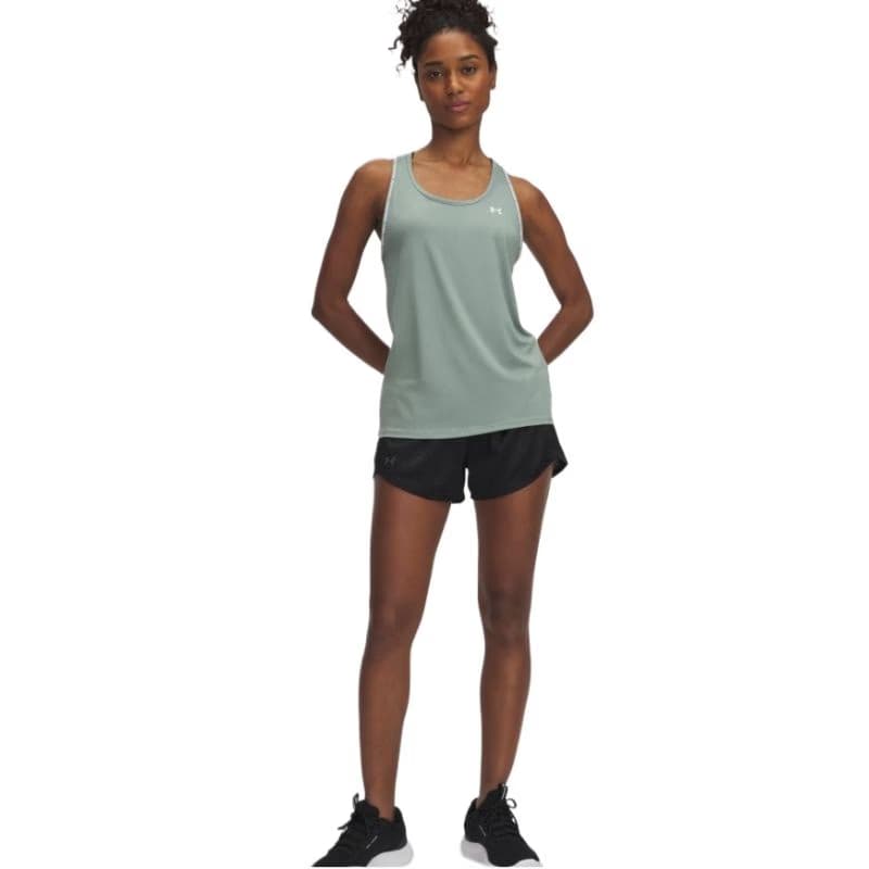 Dámske tréningové kraťasy UNDER ARMOUR Tech Play Up Shine Shorts-BLK 3
