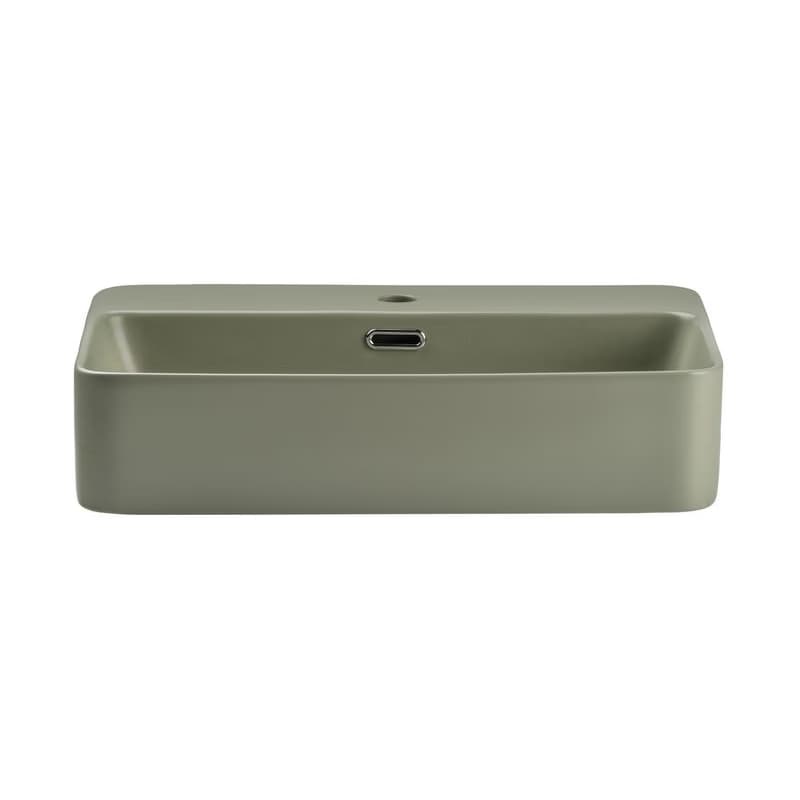 ArtCom Keramické umývadlo TRUST 2 E-6282 | zelený mat 55 cm 2