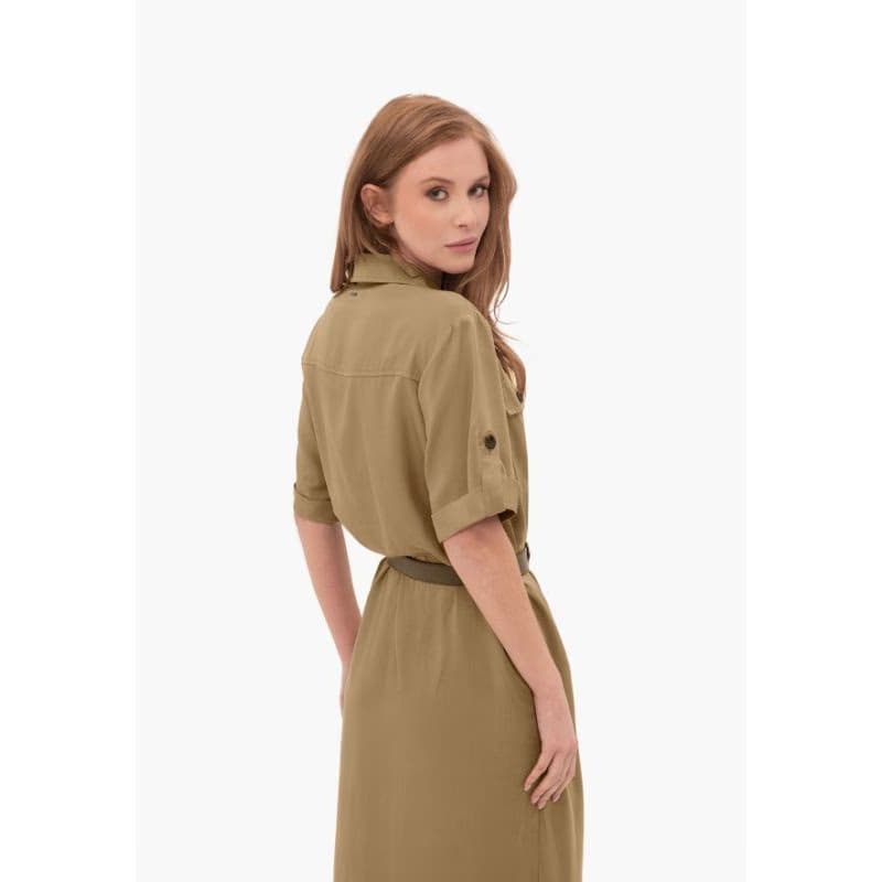 Dámske šaty VOLCANO HANA-102-BEIGE 5