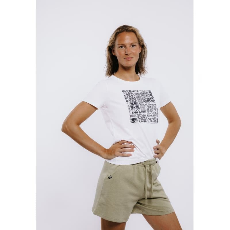 Dámske tričko s krátkym rukávom AUTHORITY T-ETNO II W white 2