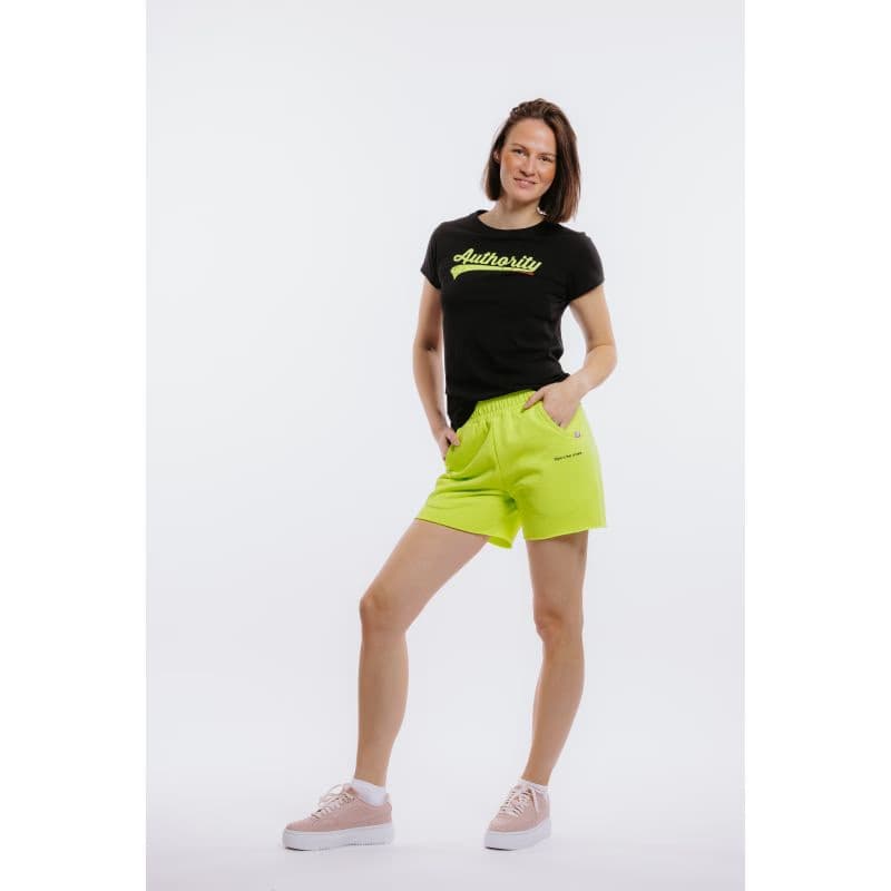 Dámske teplákové kraťasy AUTHORITY TS_LOA W yellow 4