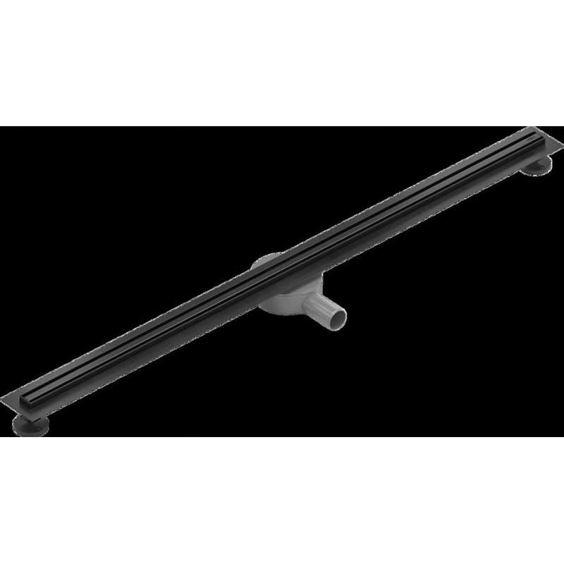 MEXEN - Flat 360° Slim podlahový žľab 150, čierna 1741150 5