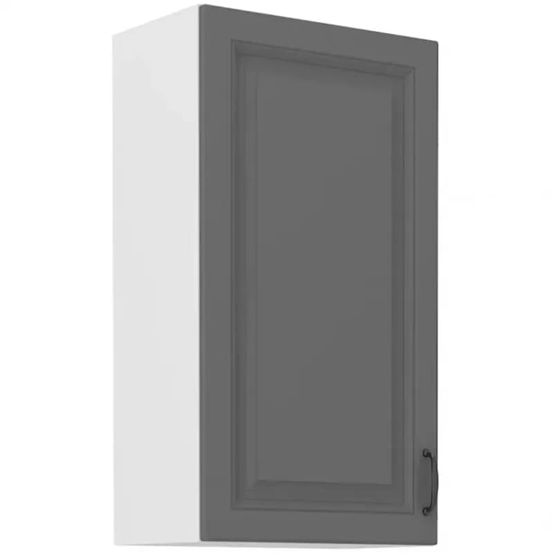 Kuchynská skrinka Stilo dustgrey/biely 50g/90 1f 1