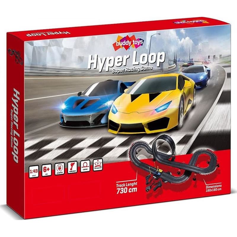 BST 1731 Autodráha Hyper Loop BUDDY TOYS 2