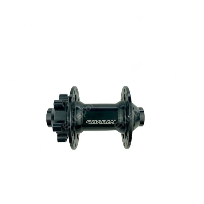 ND na kolesá AMULET Front hub KT 15 mm 13Gx32 holes, black 2