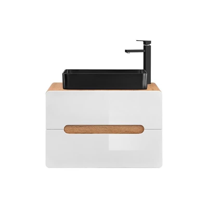 ArtCom Keramické umývadlo UM-6275 SLIM 2 | čierny mat 60 cm 3
