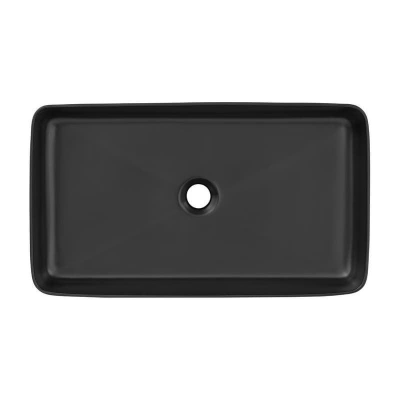 ArtCom Keramické umývadlo UM-6275 SLIM 2 | čierny mat 60 cm 5