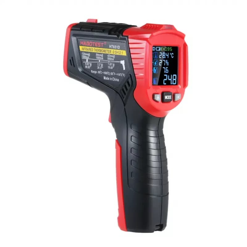 Laserový pyrometer vlhkomer Habotest HT651D