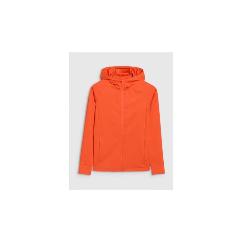 Dámska tréningová mikina so zipsom 4F SWEATSHIRT FNK F467-62S-RED 1